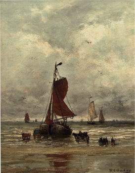 unknow artist Seascape, boats, ships and warships. 61